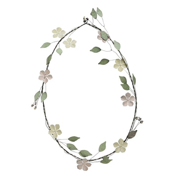 Hydrenia blomsterkrans H51 L. Grøn/Gul Lene Bjerre Design DK
