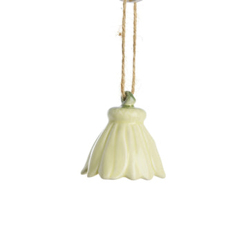 Dehlia sæt med 2 blomsterophænger Gul Lene Bjerre Design DK