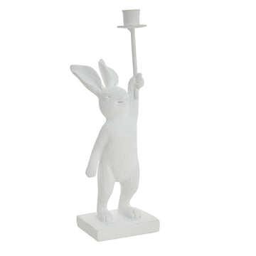 Selille kaninlysestage H18,5 Hvid Lene Bjerre Design DK