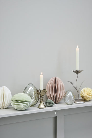 Stefine blomsterlysestage H12 L. Guld Lene Bjerre Design DK