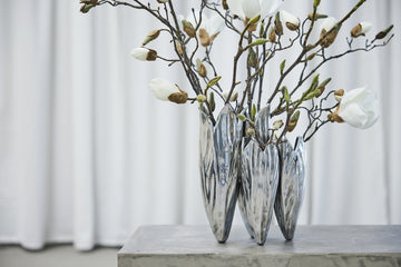 Sislivia vase H25,5 sølv Lene Bjerre Design DK