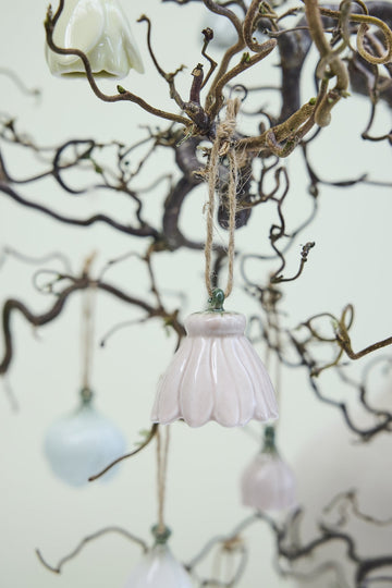 Dehlia sæt med 2 blomsterophænger L. Grøn Lene Bjerre Design DK