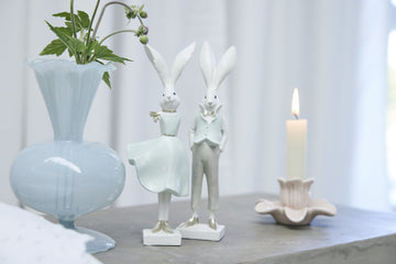 Deanne blomsterlysestage H5,6 Off White Lene Bjerre Design DK