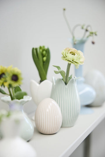 Delinne ægdekoration H7.7 Off White Lene Bjerre Design DK