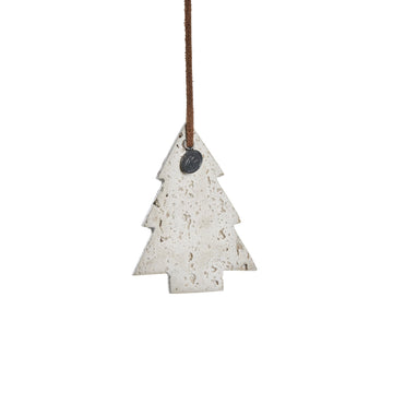 Elina marmor juletræspynt H10 cm. sand Lene Bjerre Design DK