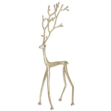 Marely rådyr H73 cm. lys guld jern Lene Bjerre Design DK