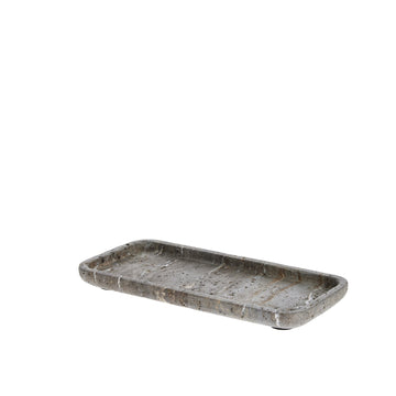 Elina fad 35x15 cm. brun travertin LENE BJERRE