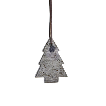 Elina marmor juletræspynt H10 cm. brun Lene Bjerre Design DK