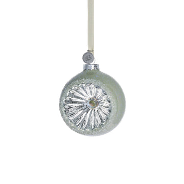 Hevig julekugle H8 cm. støvet grøn Lene Bjerre Design DK