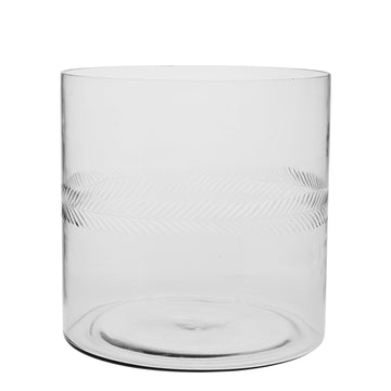 Carla vase H30 cm. transparent glas LENE BJERRE