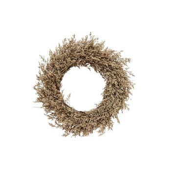 Marita krans Ø45 cm. sand græs LENE BJERRE