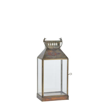 Signe lanterne H30,5 cm. antik guld jern LENE BJERRE