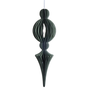 Poelle ophæng H40 cm. grøn papir Lene Bjerre Design DK