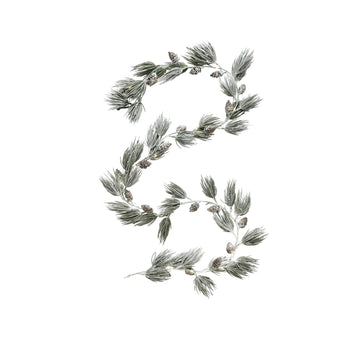 Rosillia gran guirlande 180 cm. grøn Lene Bjerre Design DK