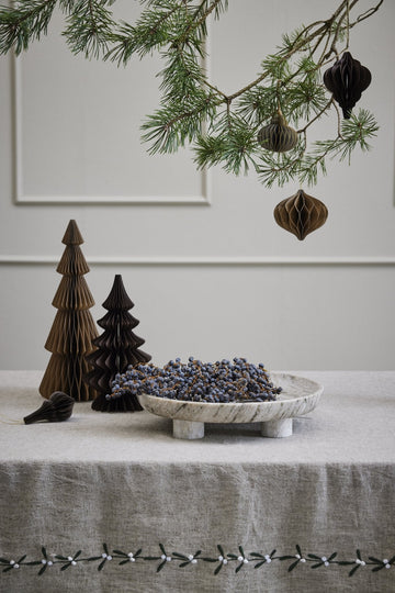 Poelle ophæng H10 cm. lysebrun papir Lene Bjerre Design DK