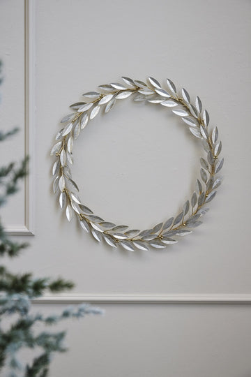 Olivia krans Ø47 cm. sølv jern Lene Bjerre Design DK