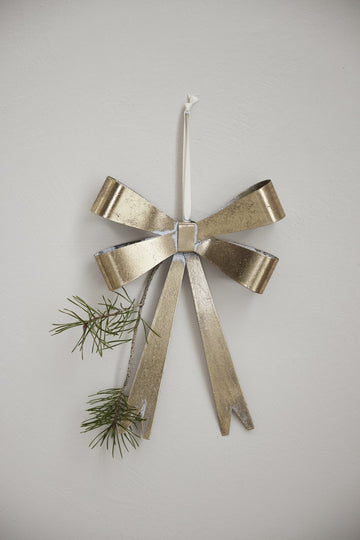 Missia sløjfe H25 cm. lys guld jern Lene Bjerre Design DK
