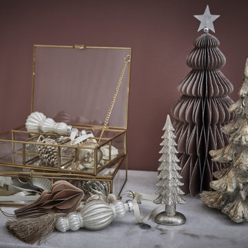 Sissia træ H15 cm. lys guld Lene Bjerre Design DK