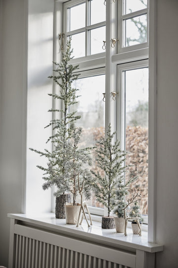 Marely rådyr H73 cm. lys guld jern Lene Bjerre Design DK