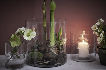 Carla vase H30 cm. transparent glas LENE BJERRE