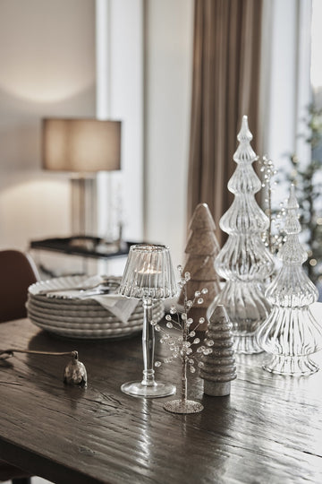 Asta glas juletræ H30 cm. transparent Lene Bjerre Design DK