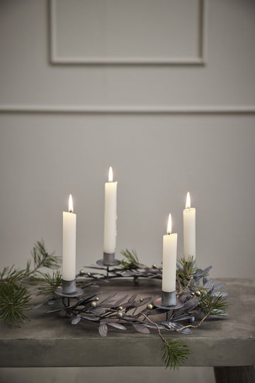 Mistlia adventsstage 34 cm. antik grå Lene Bjerre Design DK