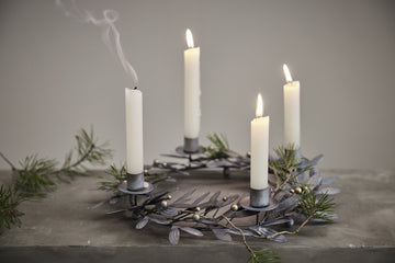 Mistlia adventsstage 34 cm. antik grå Lene Bjerre Design DK