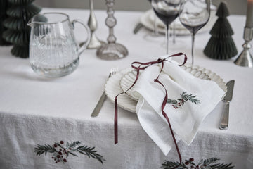 Poelle træ H15 cm. grøn papir Lene Bjerre Design DK