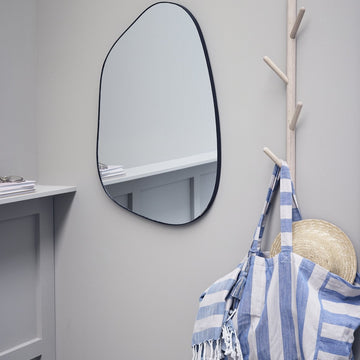 Helia spejl H80xB58 cm. Sort Lene Bjerre Design DK