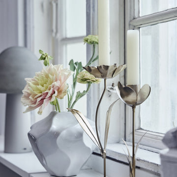 Jinia vase 17,5x17,5 cm. Hvid Lene Bjerre Design DK