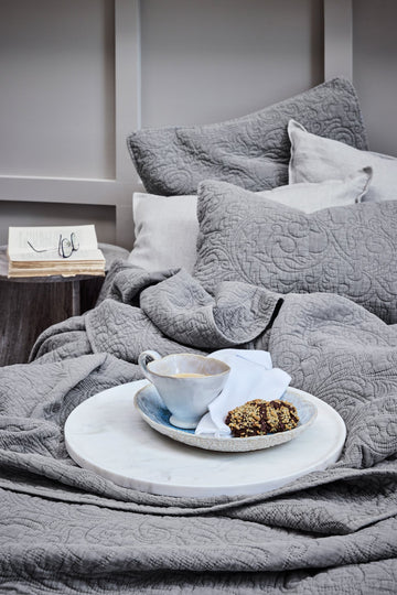 Isabelle pudebetræk 40x60 cm. grå