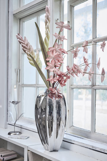 Steffia blomsterlysestage H26 sølv Lene Bjerre Design DK