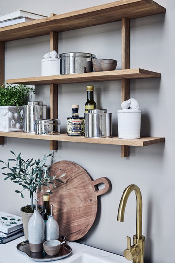 Joselinne olieflaske H18,9 cm. brun keramik LENE BJERRE