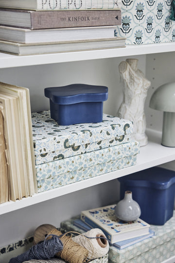 Ellen 2 stk. æske sæt hvid og LENE BJERRE