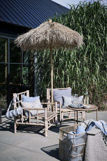 Isabelle plaid grå 170x130 LENE BJERRE