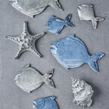 Shellille dekoration 16.5x16.5x5.5 cm. Lene Bjerre Design DK