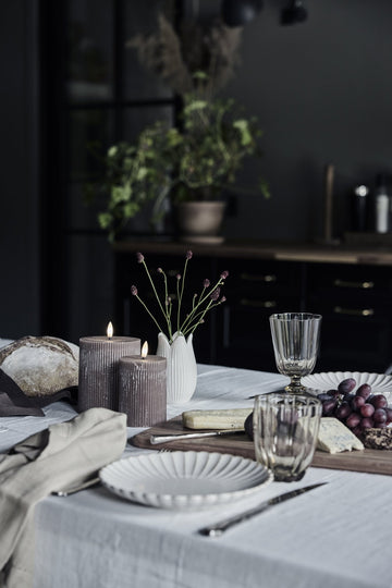 Lillia LED bloklys H12 cm. lyserød LENE BJERRE