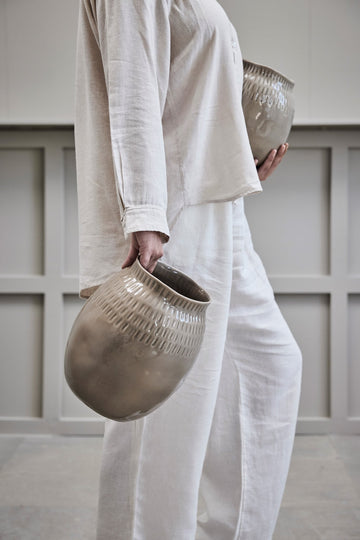 Talia vase sand D26 H29,5 LENE BJERRE