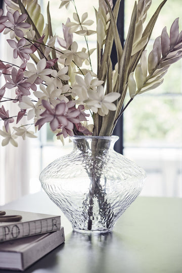 Happia blomsterdekoration H7 cm. Gul Lene Bjerre Design DK