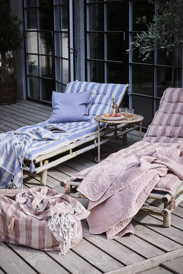 Isabelle plaid lys rosa 170x130 LENE BJERRE