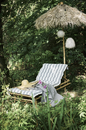 Isabelle plaid grå 170x130 LENE BJERRE