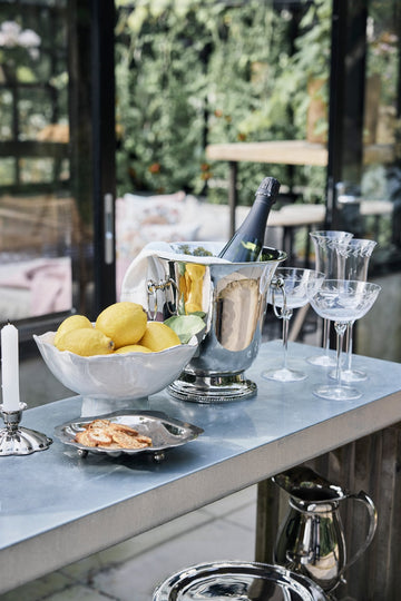 Dauphine champagne skål 33 cl. transparent LENE BJERRE