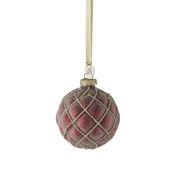 Norille julekugle 8x8x8 cm. Lene Bjerre Design DK