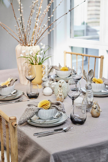 Parillia påskehare ophæng papir H12 cm gul LENE BJERRE