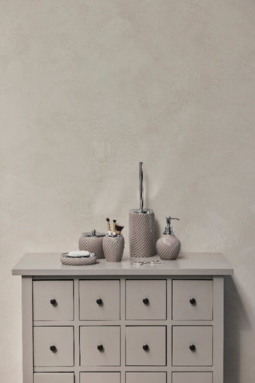 Milda krukke H12 cm. brun LENE BJERRE