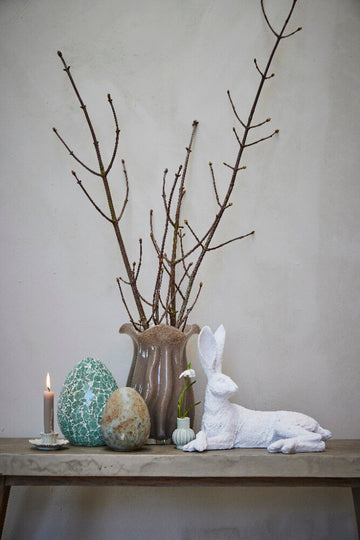 Dehmira mini vase keramik H7,2 cm støvet grøn LENE BJERRE