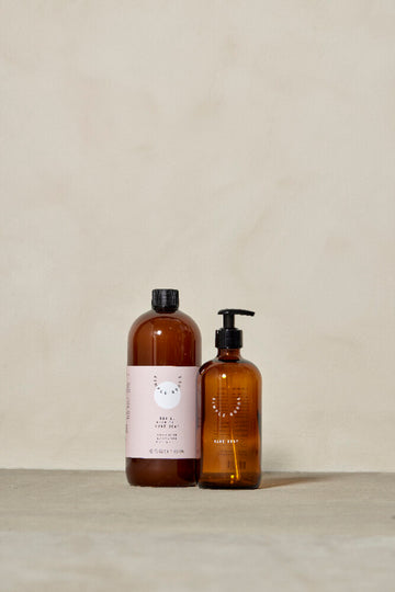 Glasflaske til Håndsæbe Glass 500 ml SIMPLE GOODS