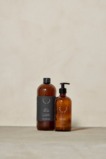 Glasflaske til Opvaskemiddel Glass 500 ml SIMPLE GOODS