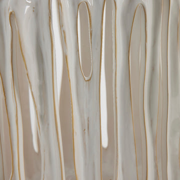 Marlille lanterne hvid keramik H16,5 cm LENE BJERRE