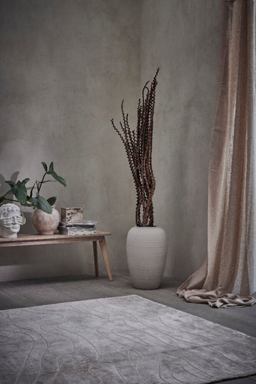 Ellie bænk 45x30 cm. White wash egetræ LENE BJERRE